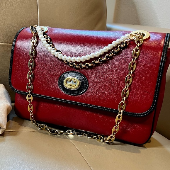 Gucci GG leather bag - Picture 2 of 13
